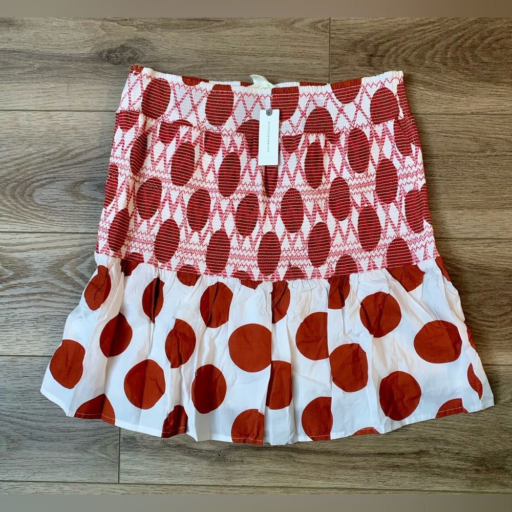 Anthropologie Maeve smocked mini. Fully lined / smocked. Adorable!! NWT